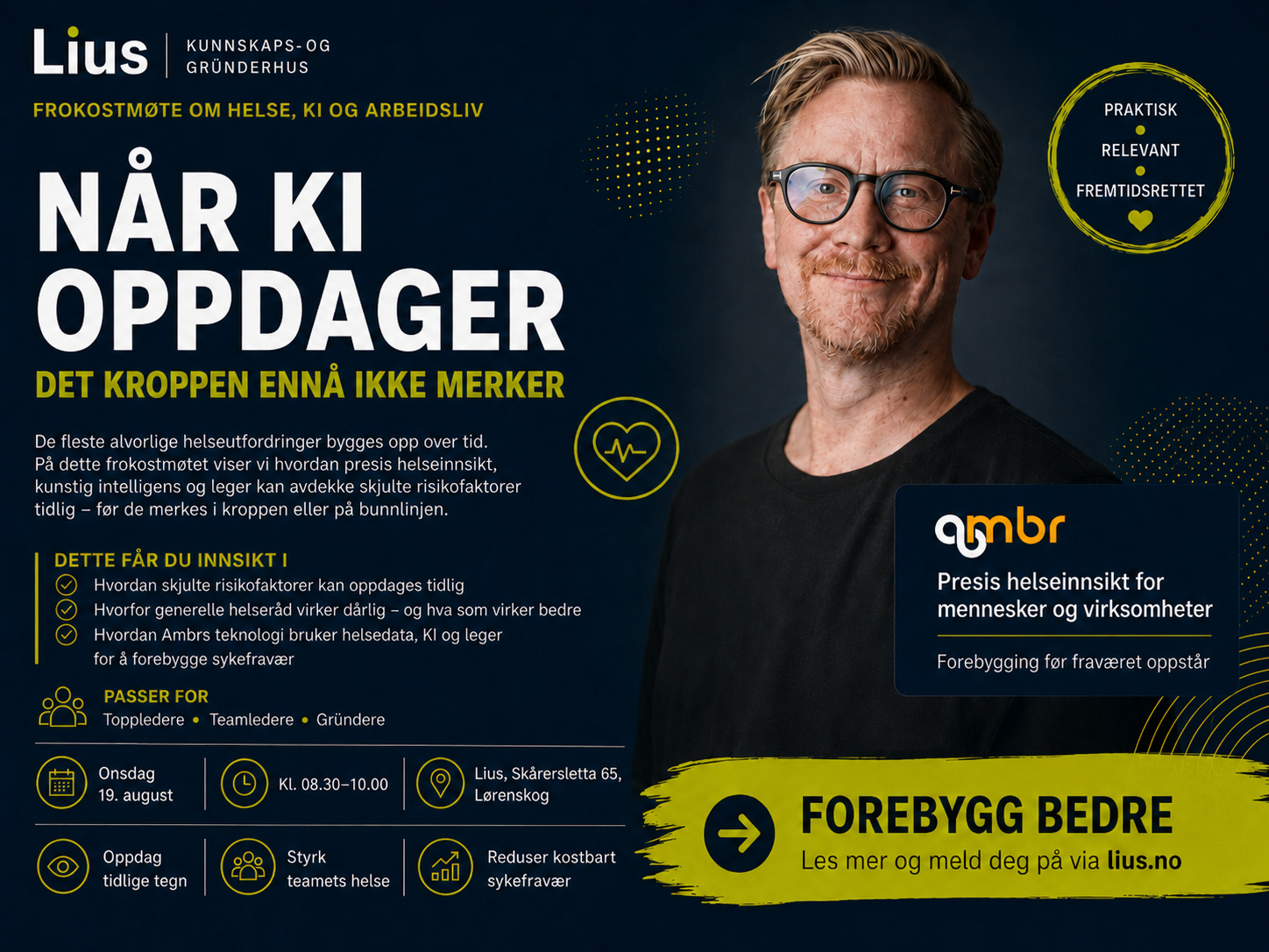 Når AI oppdager det kroppen ennå ikke merker