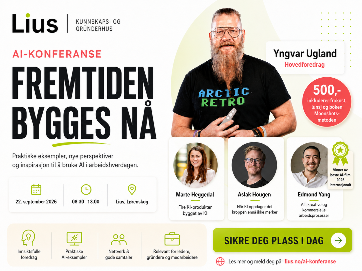 AI-konferanse på Lius