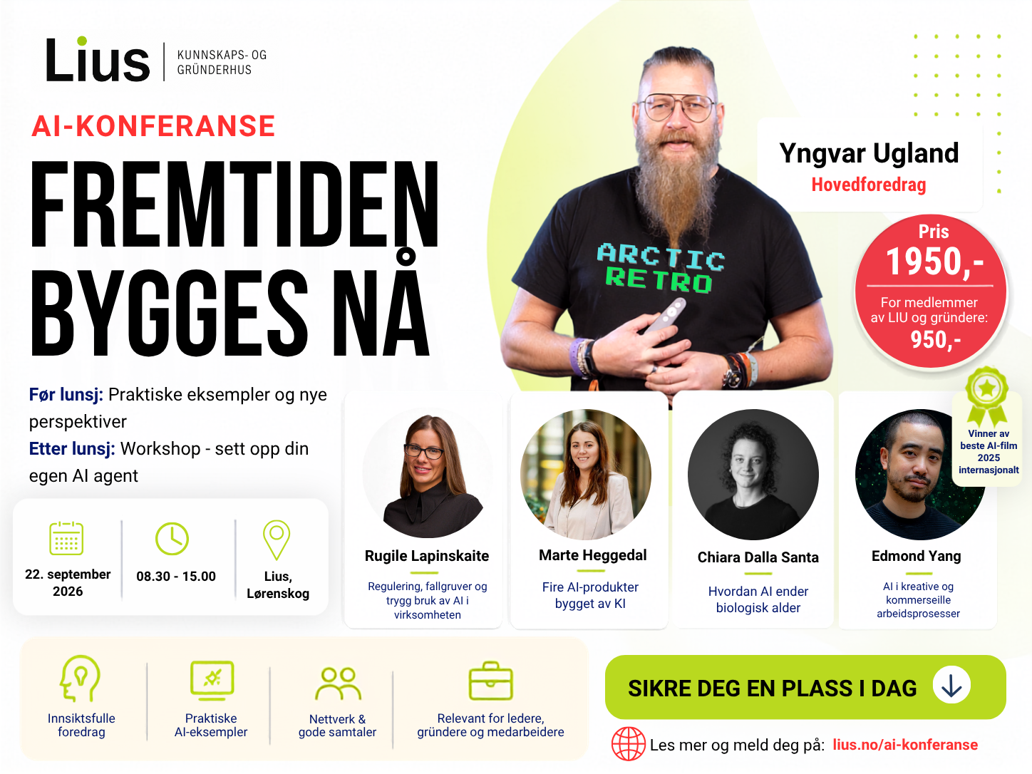 AI-konferanse på Lius
